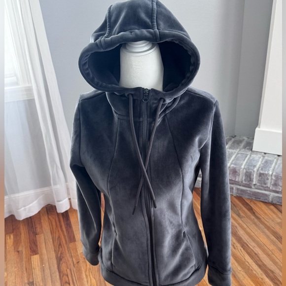 Gray Fleece Full Sip Hoodie - Picture 11 of 12